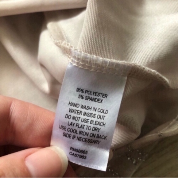 Balloon Sleeve Champagne Glitter Blouse - Picture 9 of 9